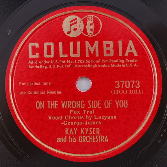 Kay Kyser - Ole Buttermilk Sky/On The Wrong Side Of You 1946 78rpm Record 37073 - Picture 3 of 16